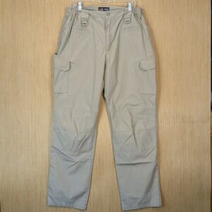 LAPG LA Police Gear Khaki Basic Operator Ripstop Tactical Cargo Pants 38x34